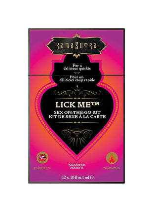 Kama Sutra Lick Me Sex to Go Kit