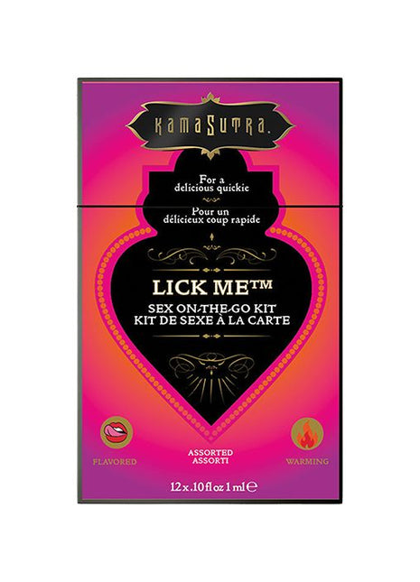 Kama Sutra Lick Me Sex to Go Kit