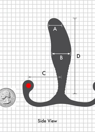Aneros Trident MGX SYN Prostate Stimulator