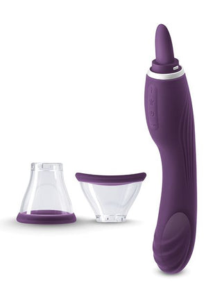 Triple Delight Rechargeable Silicone Vibrator