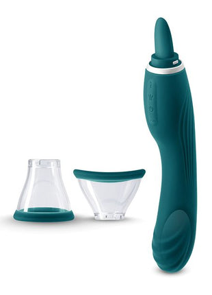 Triple Delight Rechargeable Silicone Vibrator