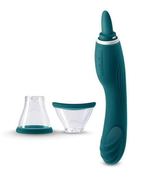 Triple Delight Rechargeable Silicone Vibrator