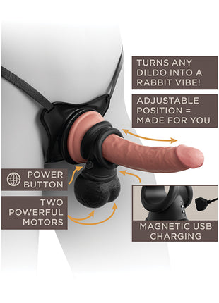 King Cock Elite The Crown Jewels Vibrating Swinging Balls