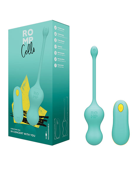 ROMP Cello Remote Control G-Spot Vibrating Egg
