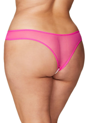 Plus Size Paradise Pearl Thong