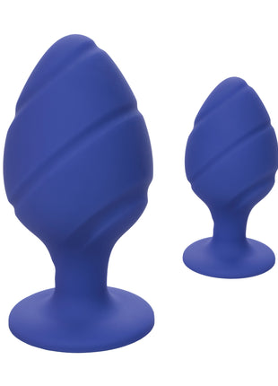 Cheeky Silicone Textured Anal Plug Set