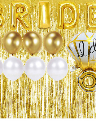 Shimmer Bride "I Do" Decoration Kit