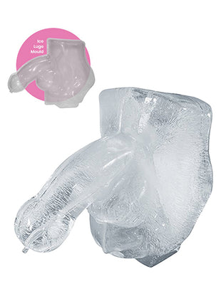 Shots Huge Penis Ice Luge Freeze
