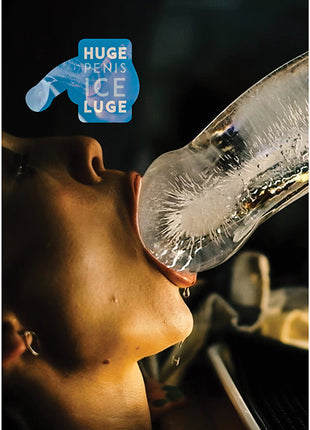 Shots Huge Penis Ice Luge Freeze