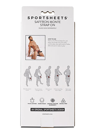 Saffron Monte Strap on