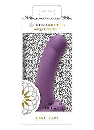 Sportsheets 8" Banx Hollow Silicone Sheath Dildo