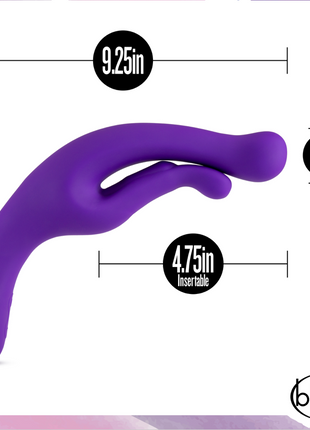 Wellness G Wave Rechargeable Silicone G-Spot Vibrator - Purple
