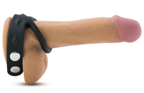 Performance VS6 Silicone Cock & Ball Strap - Black