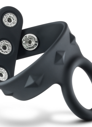 Performance VS6 Silicone Cock & Ball Strap - Black