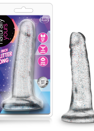 Naturally Yours Glitter 5.5in Suction Cup Base