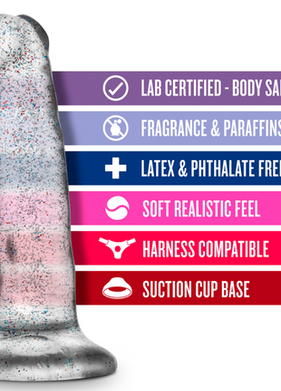 Naturally Yours Glitter 5.5in Suction Cup Base