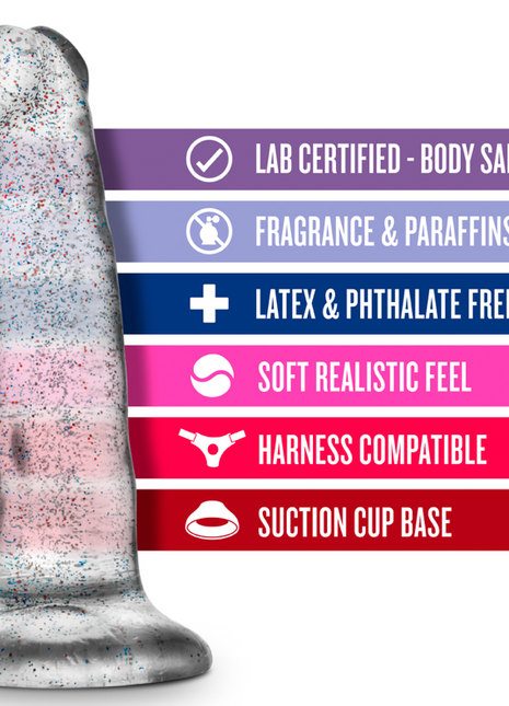 Naturally Yours Glitter 5.5in Suction Cup Base