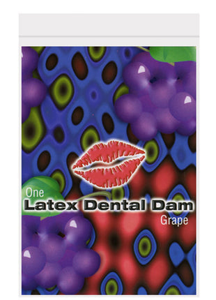 Grape Trust Flavored Latex Dental Dam