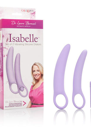 Dr. Laura Berman Isabelle Set Of 2 Vibrating Silicone Dilators