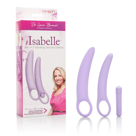Dr. Laura Berman Isabelle Set Of 2 Vibrating Silicone Dilators