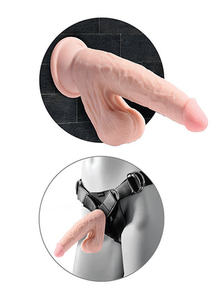 7" Triple Density Cock With Swinging Balls