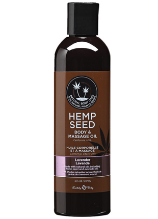 Earthly Body Hemp Seed Massage Oil