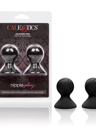 Nipple Play Silicone Pro Nipple Suckers Black