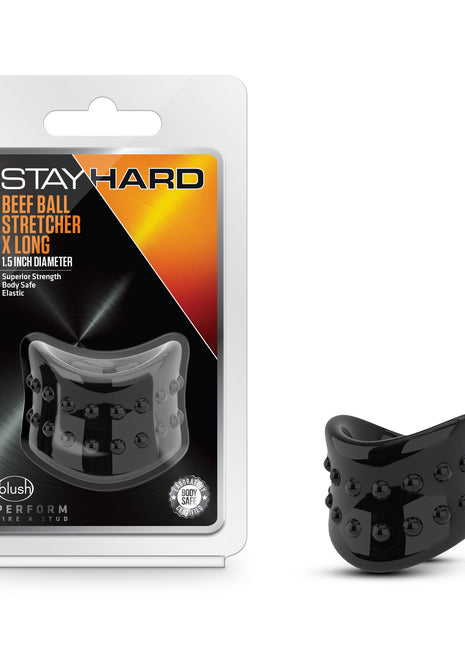 Stay Hard Beef Ball Stretcher 1.5" X Long