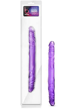 B Yours 14" Double Dildo - Asst. Colors