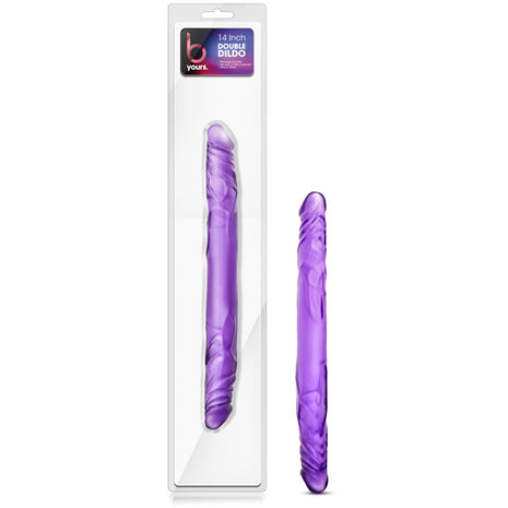 B Yours 14" Double Dildo - Asst. Colors