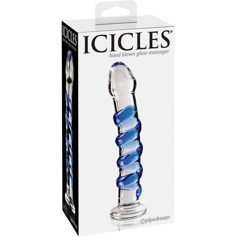 Icicles No. 5 Hand Blown Glass Massager