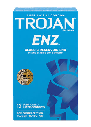 Trojan Enz Lubricated Condoms