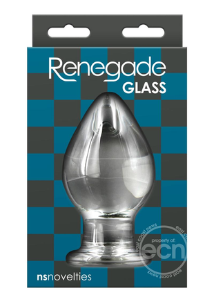Renegade Glass Knight Anal Probe - Clear