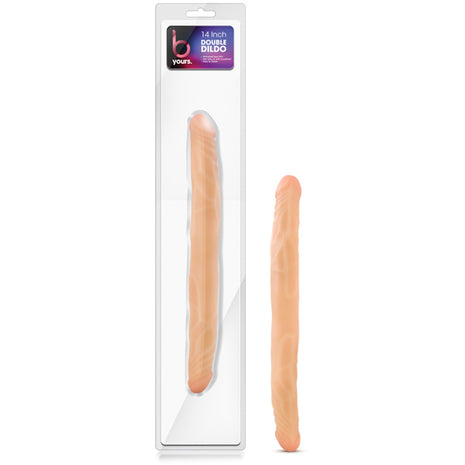 B Yours 14" Double Dildo - Asst. Colors