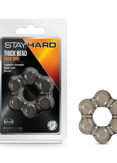 Stay Hard Thick Bead Cock Ring