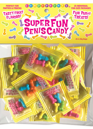 Super Fun Penis Candy - Bag of 25