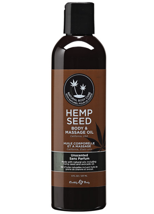 Earthly Body Hemp Seed Massage Oil