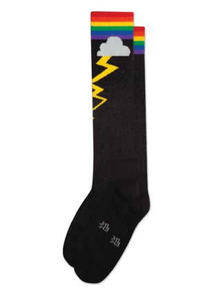 Rainbow Storm - Knee Socks