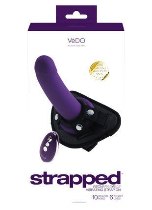 VeDO Strapped Rechargeable Vibrating Strap On