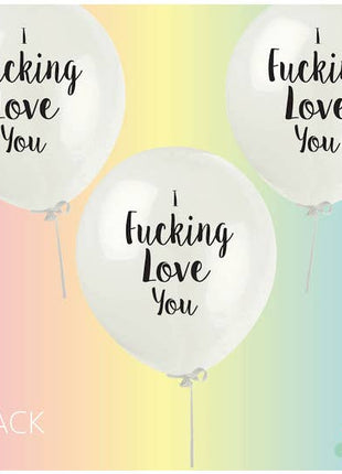 I Fucking Love You Party Balloon Pack