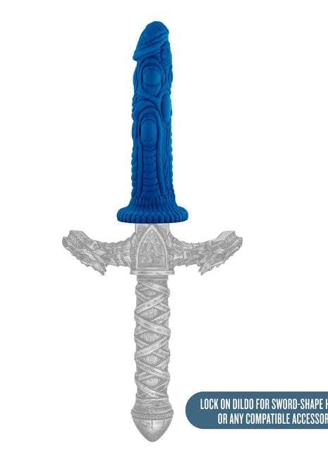 The Realm Draken Lock On Silicone Dildo
