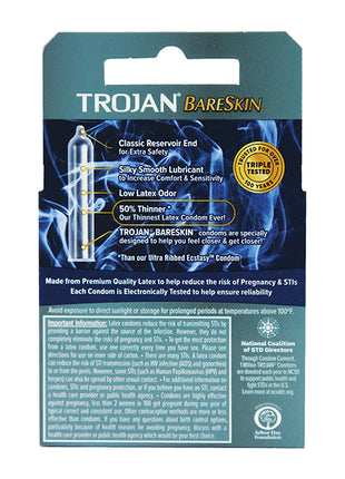 Trojan Bareskin Condoms