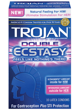 Trojan Double Ecstasy Condom