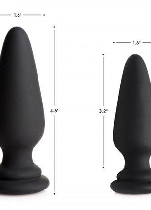 Snap-On Interchangeable Silicone Anal Plug from Tailz
