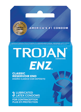 Trojan Enz Lubricated Condoms