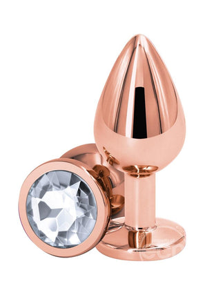 Rear Assets Rose Gold Anal Plug - Medium