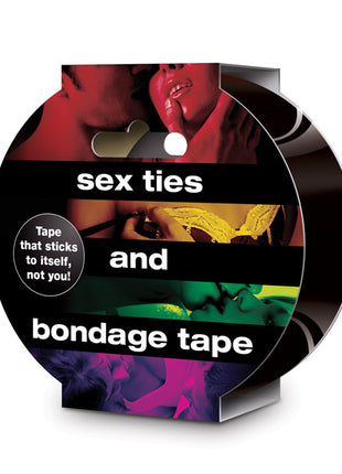 Sex Ties & Bondage Tape - Black