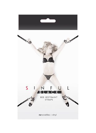 Sinful Bed Restraint Straps