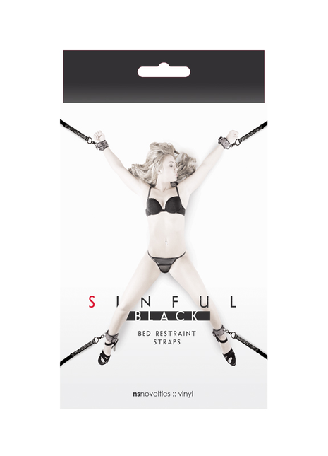 Sinful Bed Restraint Straps