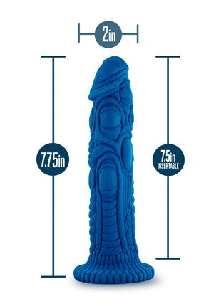 The Realm Draken Lock On Silicone Dildo